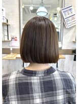ヘアーリゾートガーデンバイトロント 船橋法典店(Hair Resort Garden by Toronto)&nbsp;切りっぱなしボブ【船橋、西船橋、市川大野、新船橋、塚田】