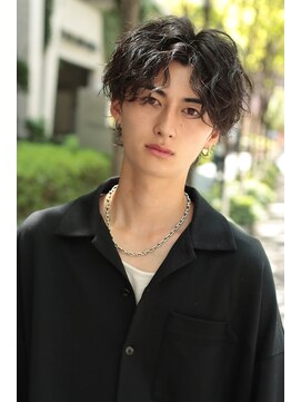 リップスヘアー 梅田アネックス(LIPPS hair) 波巻きツイストスパイラルセンターパート