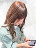 デザインカット+前髪縮毛矯正 ¥9000【南柏】