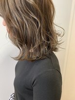 ライフ 忍ケ丘店(Lyfe)&nbsp;ハイライトミディ_アッシュグレージュカラーチョコレート_341