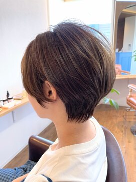ドルチェ(dolce) ふんわり柔らか大人ショート　明石魚住美容室HAIR&SPA dolce