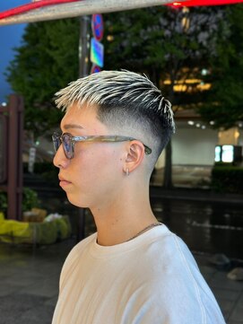 ヒロギンザ 川崎店(HIRO GINZA) ハイトーン×クロップスタイル