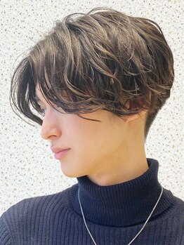 アース 四ツ谷店(HAIR&MAKE EARTH)の写真/四ツ谷★メンズも気軽に通える雰囲気が人気の秘訣♪再現性◎のカット技術で毎日のスタイリングも楽に！