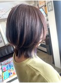 モノグレージュで透明感を表現★