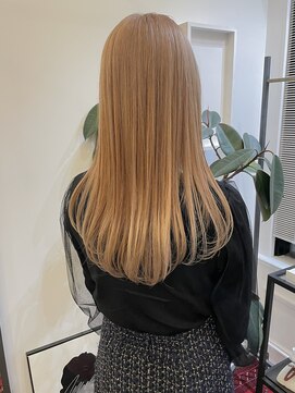 ヘアーアイスカルテット(HAIR ICI QUARTET) 10代20代★大人かわいいダブルカラーブリーチミルクティーカラー