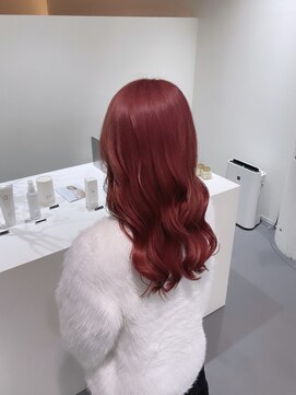 レフ(LEF) カーディナルレッド/ダブルカラー/ケアブリーチ/ハイトーン