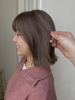 バイオレット 栄店(Violet)&nbsp;ブリーチなしカラー/柔らかベージュ/透け感ベージュ　　TS-5