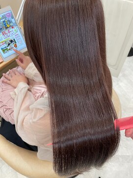 ミニョン(& mignon) 柔らかラベンダーブラウン