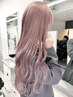 【平日19～20時半・土日終日】カラー＋バージン毛シールエクステ60枚￥26980