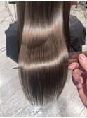 ブリーチ毛には髪質改善カラー