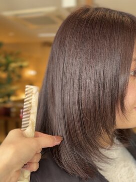 美容室 アイディー i-dee 暖色レイヤー