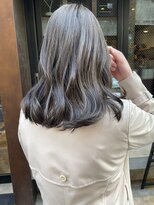 コフィー バイ メルト 吉祥寺(cofy by melt)&nbsp;【松本咲花】ブリーチなしダブルカラー初カラーオリーブカーキ