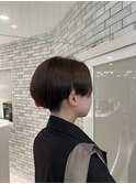 刈り上げマッシュ