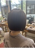 ぱっつんボブ