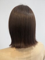 アンジュ 篠ノ井店(ange) 外ハネボブ×ショコラブラウン