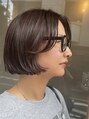 リア 自由が丘(REA) ナチュラルに溶け込む透明感カラーボブ
