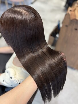 リンクミリ(Link mili) 【ベージュブラウン】髪質改善/韓国ヘア/ダブルカラー