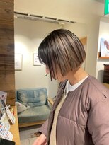 ムード(MOOD,)&nbsp;暗めカラー/グランマッシュ[レイヤーカット/髪質改善/銀座]