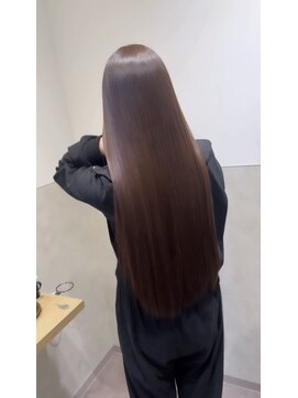 テラ 仙台(Tera) ココアブラウン 髪質改善縮毛矯正 髪質改善ストレート