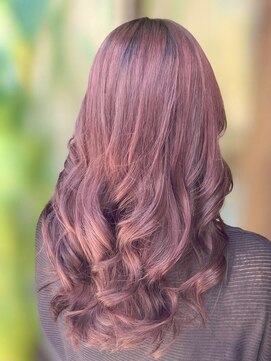 アン ブリーチ(UN BLEACH) モーヴピンク×髪質改善Tr【高木】