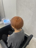 プライズ 所沢プロぺ通り店(prize)&nbsp;オレンジブラウン ブリーチカラー 所沢