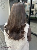 《姫路駅北 Jillankh》髪質改善カラー オリーブグレージュ