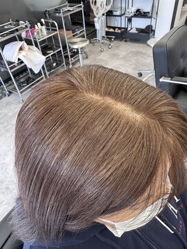 アイスプロドバイブルーム 木更津店(ice prod by bloom) 黒髪カタログ/クラゲヘアー/オリーブグレー/木更津