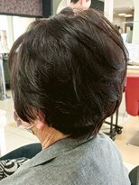 ヘアークリアー 春日部 ミセス 首元すっきりエレガンスショートスタイル 美シルエット