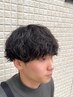 〔ご新規様限定〕メンズカット+パーマ【パーマの種類は何でもOK!】¥9900