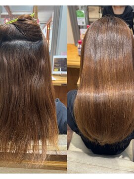 ジル フラン 吉田店(JILL franc) 髪質改善ストレートで毎日を楽に