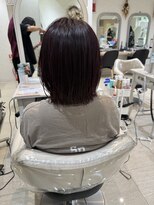 クレア 上大岡(CREA)&nbsp;白髪ぼかしハイライト縮毛矯正ダブルカラー髪質改善30代40代50代