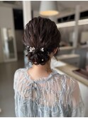 ふわゆるルーズヘアセット☆