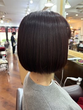 シャンプーボーイアネックス(SHAMPOO BOY Annex) 丸みボブby ERINA