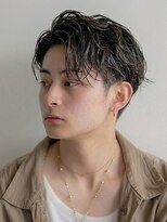 シーナ バイ マグ(siina. by Mag)&nbsp;ブリーチなしカラー◎爽やかニュアンスパーマ×センターパート