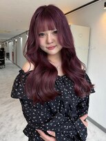 ヴィア 京都烏丸(Via)&nbsp;10代20代/赤紫/レッドパープル/ブリーチ/暖色カラー
