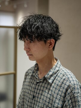 アレアル 広島並木通り店(ALEAR) メンズカット/波巻きパーマ/メンズパーマ/アイブロウ/広島