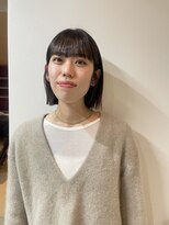 シアアルン 新小岩店(SHEER alun)&nbsp;◆ワイドバング×地毛風ぷつっとボブ【新小岩】
