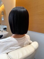ビーアップヘアー(be:up hair)&nbsp;大阪狭山市｜縮毛矯正×切りっぱなしボブ