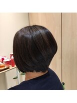 ナノハナ&nbsp;鹿沼で唯一本格ヘッドスパが出来る美容室　大人ショート