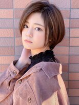 アグ ヘアー ノーブル 奈良学園前店(Agu hair noble) 《Agu hair》透明感◎大人かわいいショート