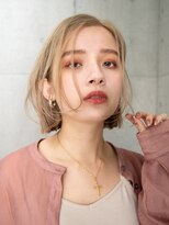 メゾンドイギー(MAISON de IGGY)&nbsp;ラフにきまるニュアンスボブ#シルキーベージュ#グレーベージュ