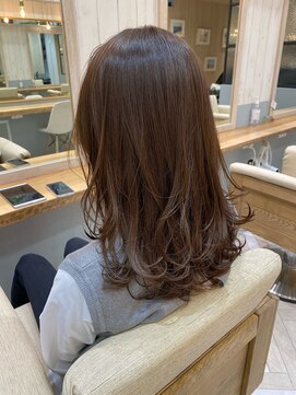 シー バイ ロンド 新宿(Sea by Lond) 【藤原三知代】エアリーミディのラベンダーアッシュ