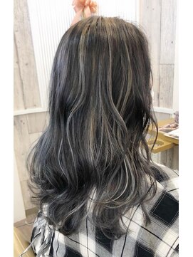セブンルックス モカ 宇都宮鶴田店(7LOOKS mocha) グレージュカラー×コントラストハイライト