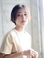 エムクランメイクス 原宿 表参道(m.clan MAKE'S)&nbsp;大人かわいい/イメチェン/ラベンダーカラー/ミニボブ/前髪/黒髪