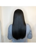 【四ツ橋】"髪質改善"ブルーブラック×pim濃密ヘアエステ