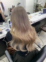 グロウ 渋谷(grow)&nbsp;☆オルチャングラデーションヘア☆×ミルクティーピンク