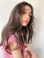 エース (ACE) ACE 横浜 艶ブラウン×ゆるふわカール