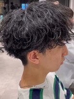 ザ サードヘアー 千葉(THE 3rd HAIR) 波巻き　刈り上げマッシュ　ツーブロック