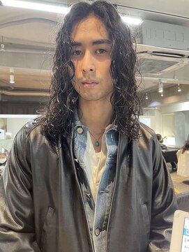 ソイ 下北沢(soi) 【メンズ×ロングパーマスタイル】