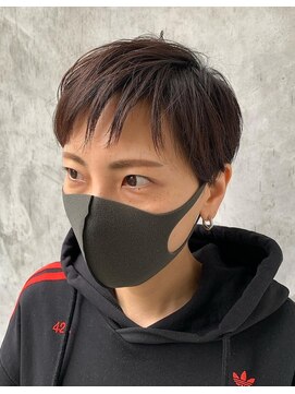 ジリ(JILI) 【JILI】刈り上げミニマムショート ◎上辻担当